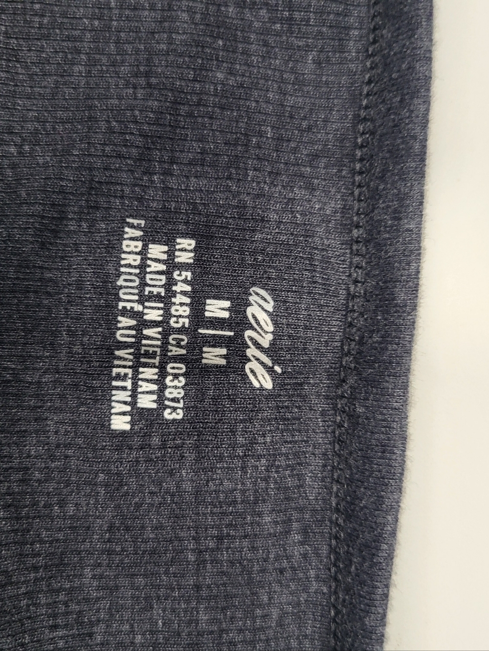 aerie Navy Ribbed Halter Top - Picture 3 of 3